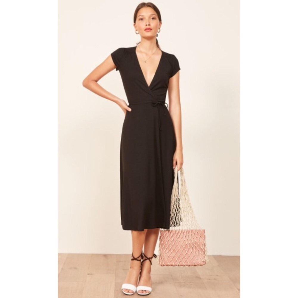 Reformation Wrap Dress - Picture 2 of 6